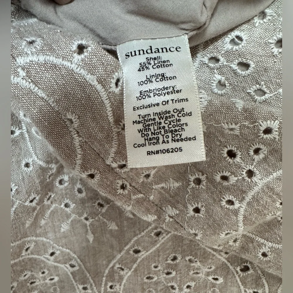 Sundance Tan Ankle Cropped Pants - Picture 7 of 8